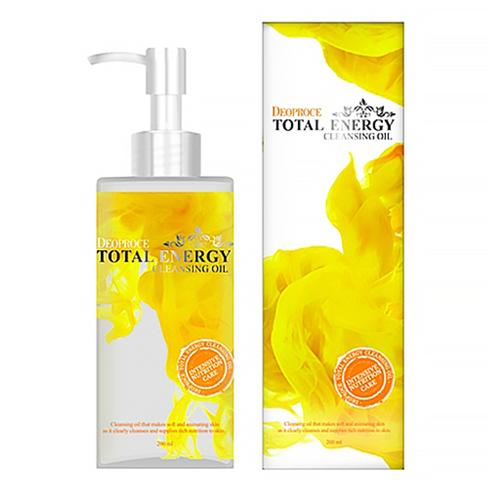[Deoproce] Cleansing Oil Total Energy - Масло гидрофильное для чувствительной кожи, 200 мл