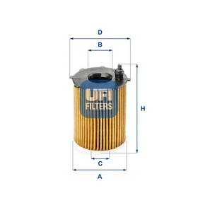 UFI - 2518700-UFI - Oil Filter