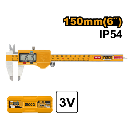 Штангенциркуль цифровой 0-150 мм INGCO HDCD28150