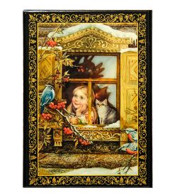 Народные промыслы ШК-11/ 9-H Шкатулка в технике декупаж (16х22х5)