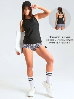 Купальник танкини с шортами и майкой
