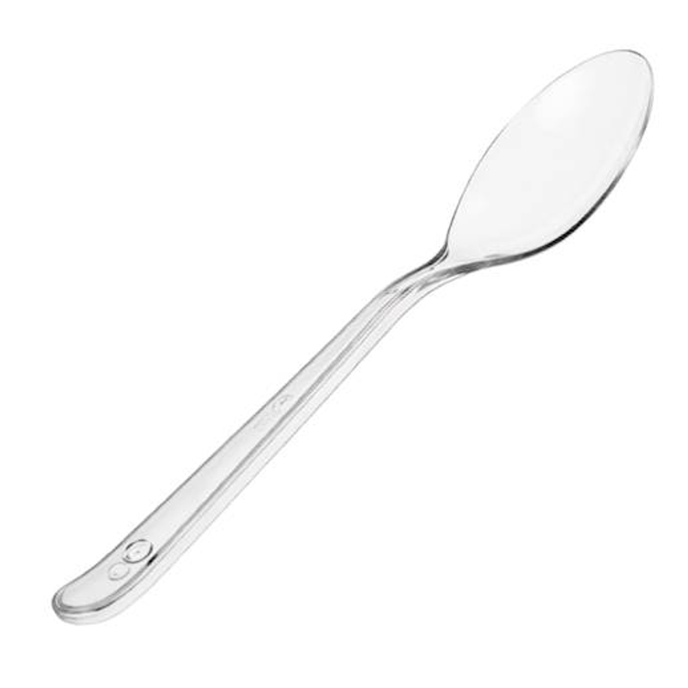 Ложка столовая 180мм прозрачная ПРЕМИУМ ПС (50)  ЭЛПИ