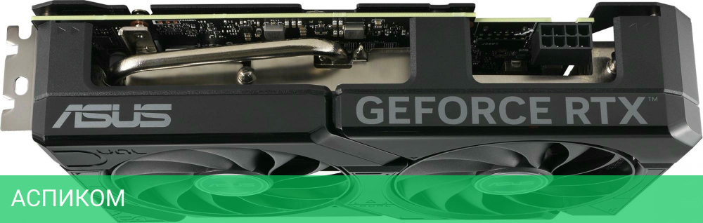 Видеокарта ASUS Dual GeForce RTX 4060 EVO OC Edition 8GB GDDR6 DUAL-RTX4060-O8G-EVO (90YV0JC7-M0NA00)