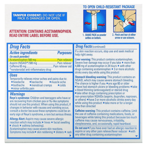 BC, порошок для быстрого обезболивания, максимальная сила действия, со вкусом лимонада, 16 пакетиков