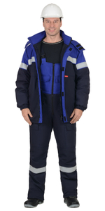 Костюм СИРИУС-СУРГУТ-С-РОСС куртка, п/к антистат МВО