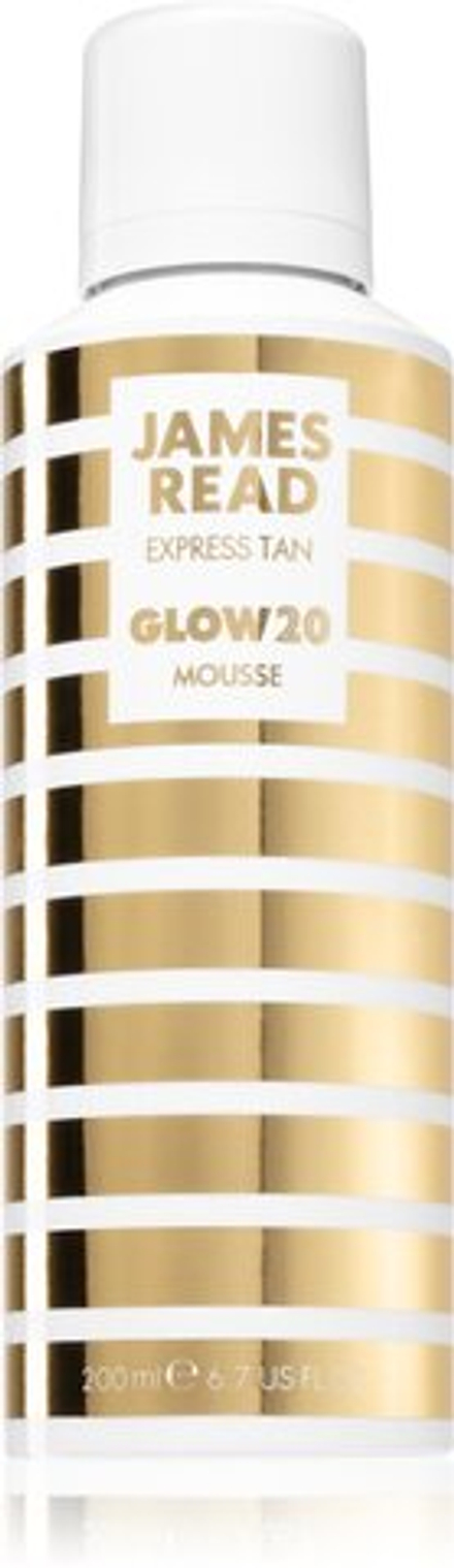 James Read Glow20 Tan Mousse - пена автозагар для тела /   200  ml  / GTIN 5000444040100