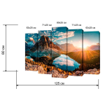 Картина модульная, 125х80 см, 5мод, X-281Н