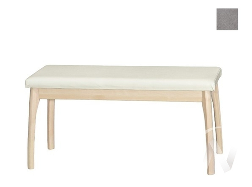 Скамья для прихожей мягкая (кат.1) (бесцветный лак/) ULTRA DOVE)