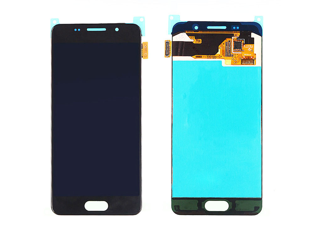 Дисплей для Samsung A310F (A3 2016) в сборе с тачскрином Черный - (OLED)
