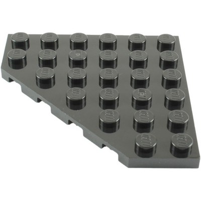 Lego 50шт Плитка-уголок (черный) 4106977