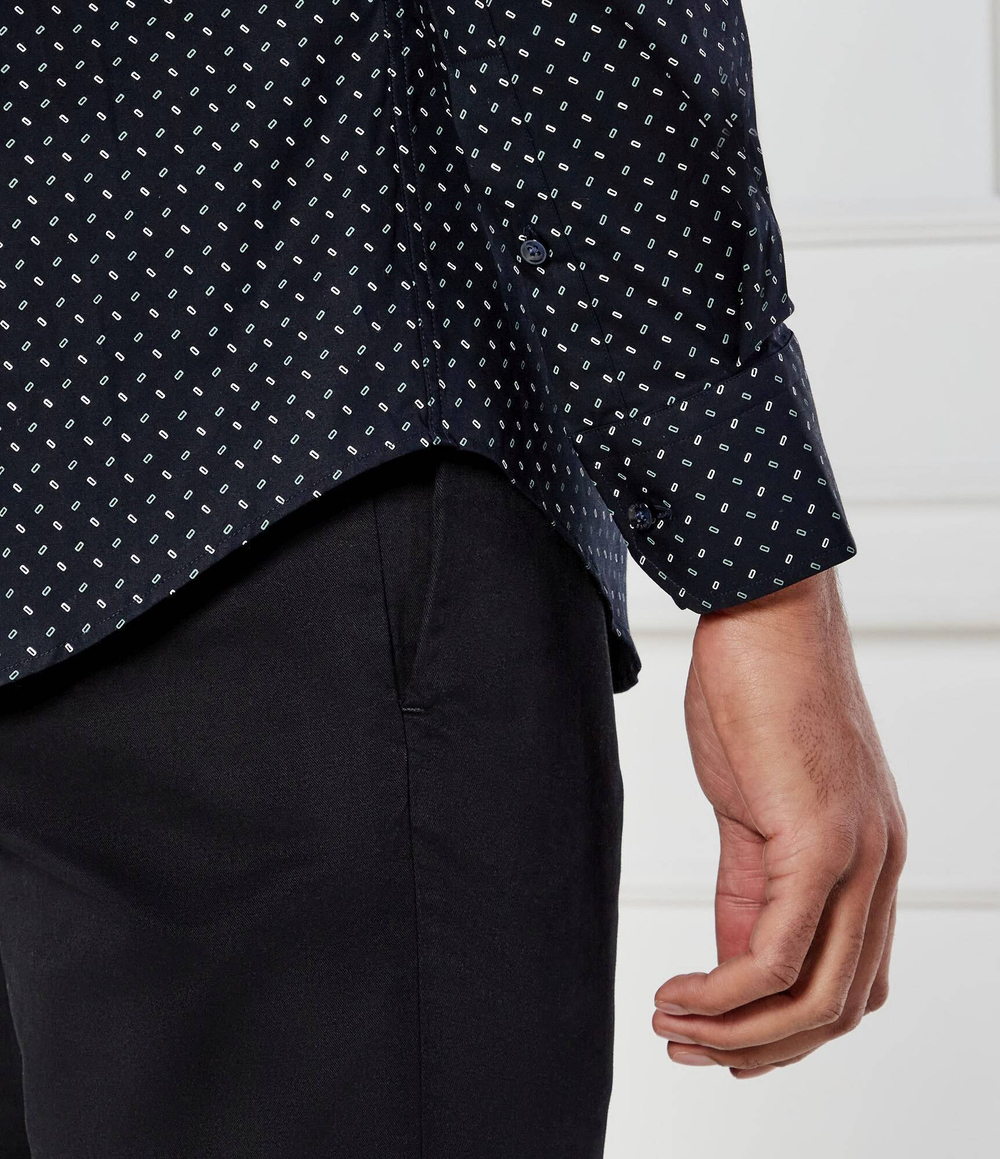 Рубашка H-JOE-kent-C1-214 BOSS BLACK - темно-синий(50538961)