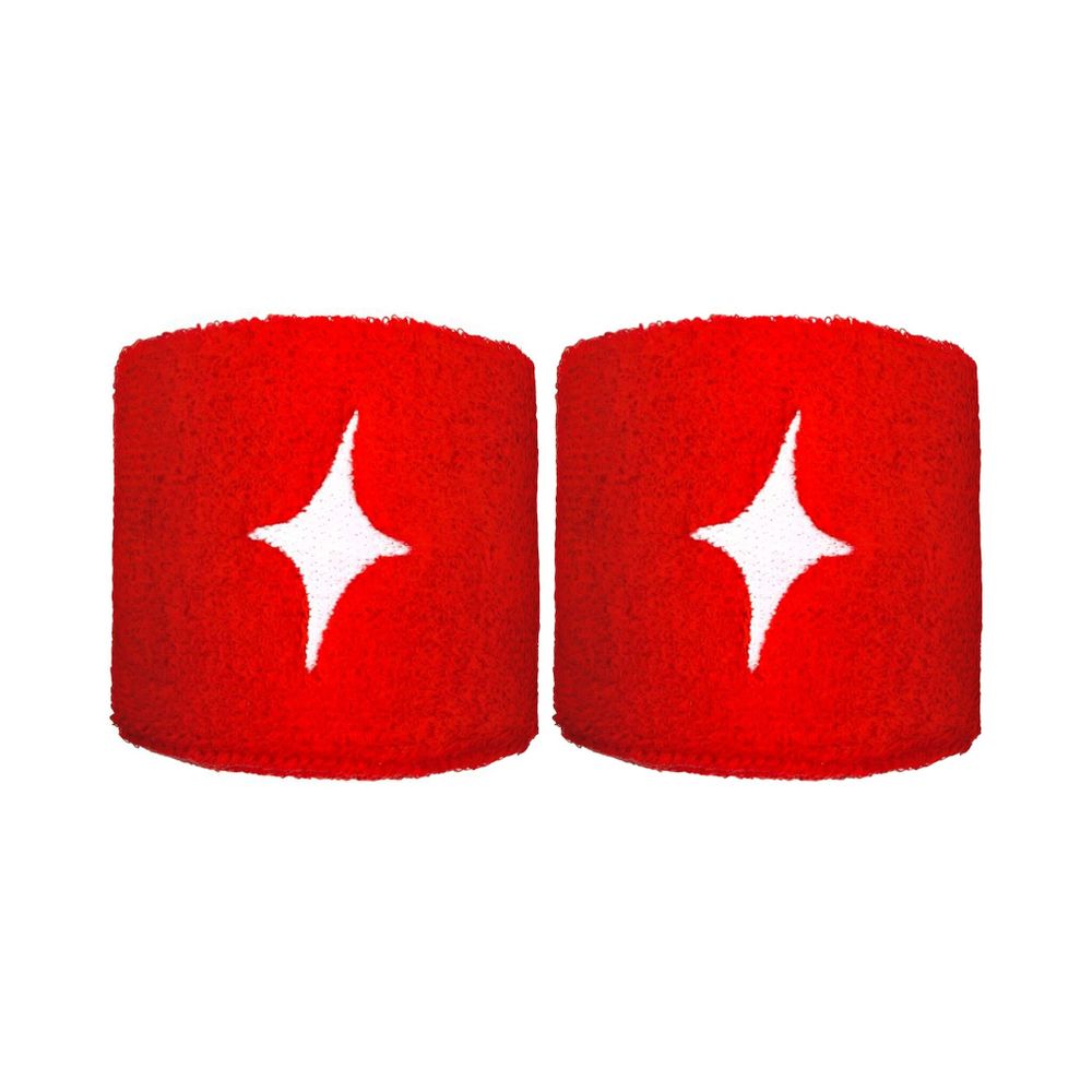 Starvie Wristband 2 Pack - Red, White