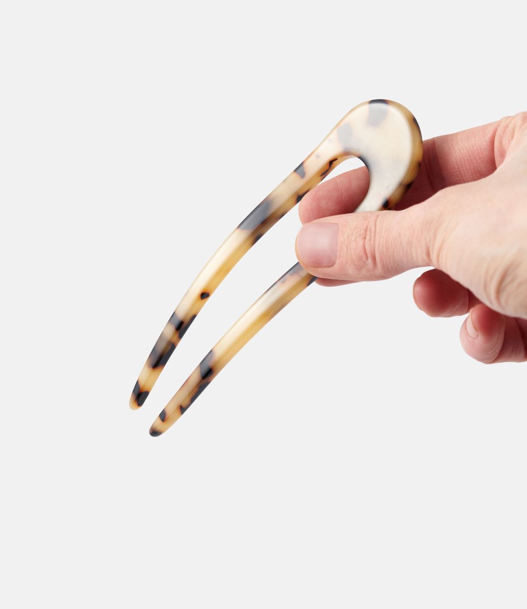 Machete French Hair Pin Blonde Tortoise — шпилька из ацетата