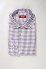 Сорочка мужская VESTER длинный рукав, в клетку, хлопок/лиоцелл 55641 07