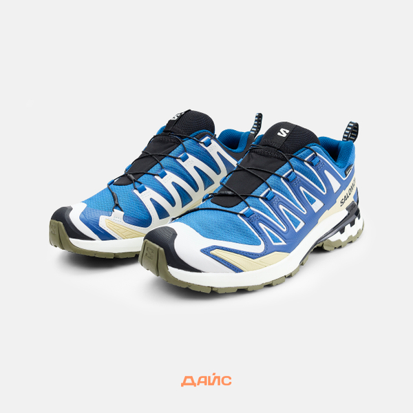 Кроссовки Salomon XA PRO 3D V9 GTX Dark Blue/Icicle/Aloe артикул:L47817400 - купить в магазине Дайс