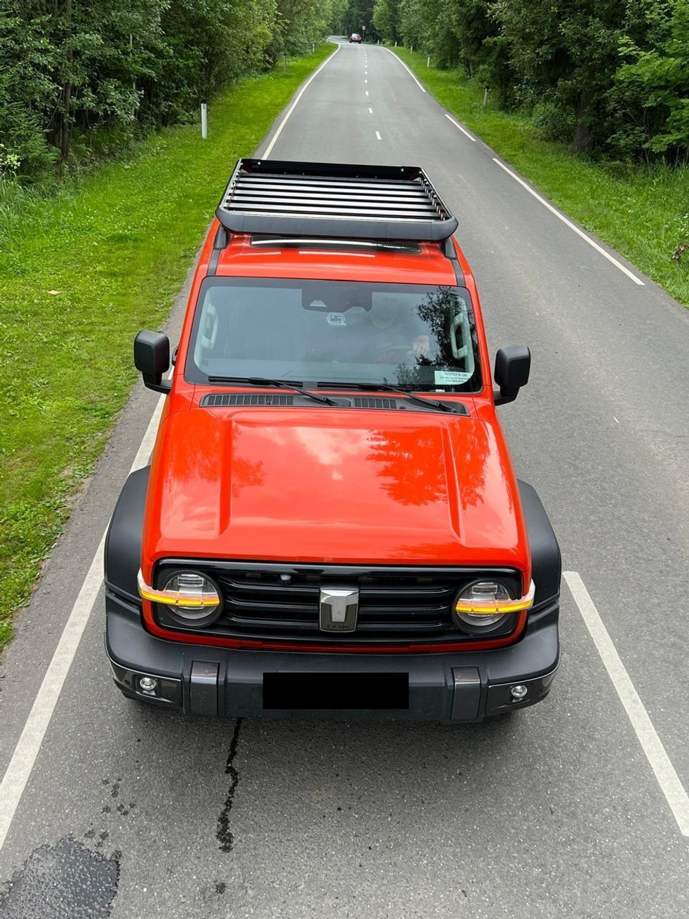 Корзина багажная, алюминиевая LUX для TANK-300 1770х1210мм