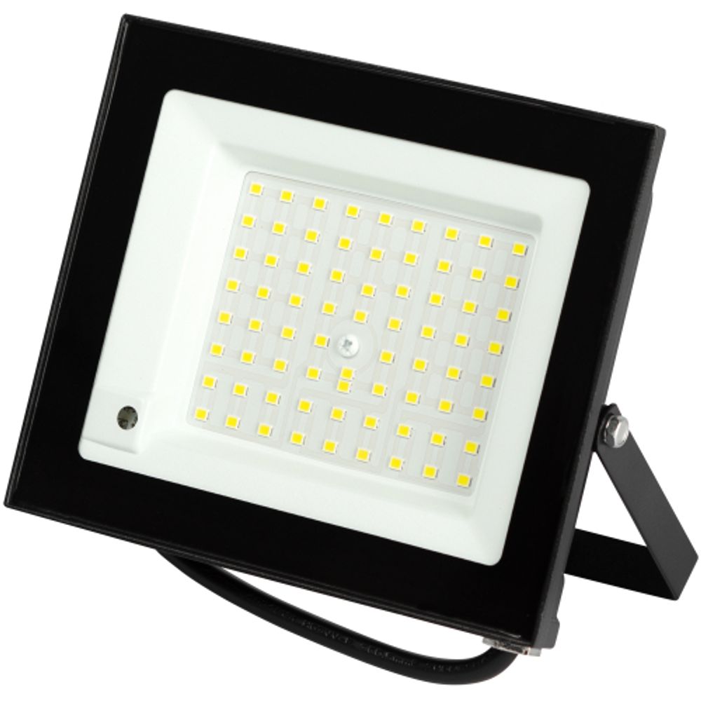 Прожектор светодиодный уличный ЭРА LPR-041-1-65K-050 50Вт 6500K IP65 нерег СВЧ д/д гарантия 2 года