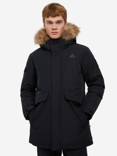 11240807 Куртка пуховая мужская Down parka черный Pelliot