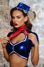 7091 Костюм стюардессы Devil & Angel