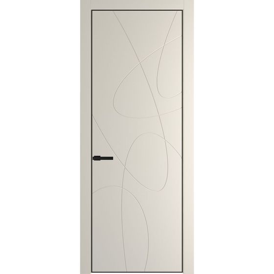 Profil Doors 6PA кремовая магнолия профиль чёрный матовый