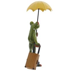 GAEM Фигурка декоративная "Лягушка", L15 W11 H22 см
