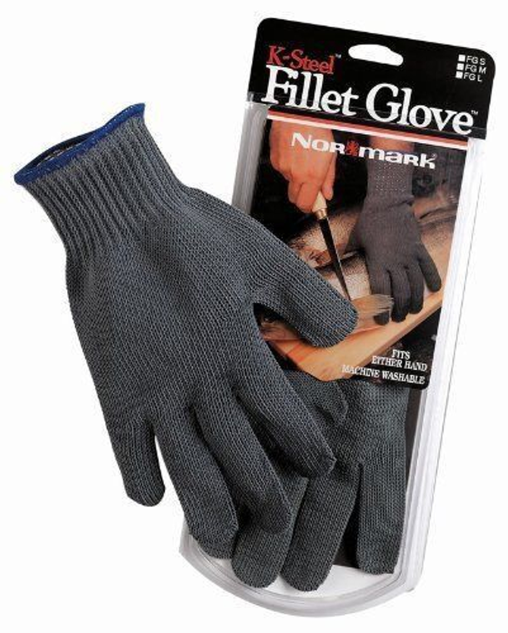 Перчатка для рыбалки Rapala Fillet Glove филейная, размер M, 1 штука