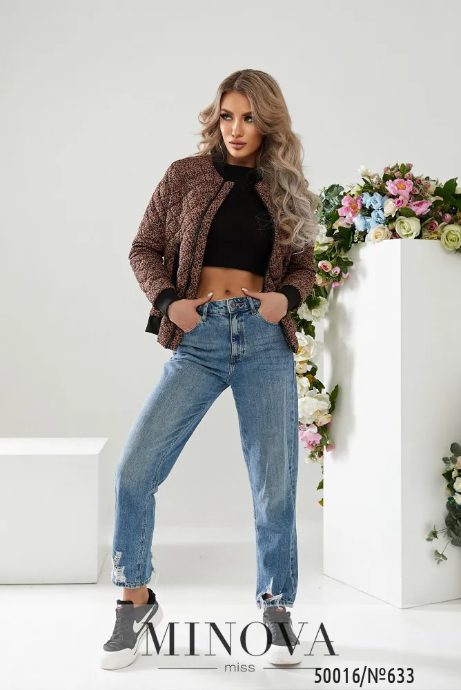 Куртка 633-коричневий Minova