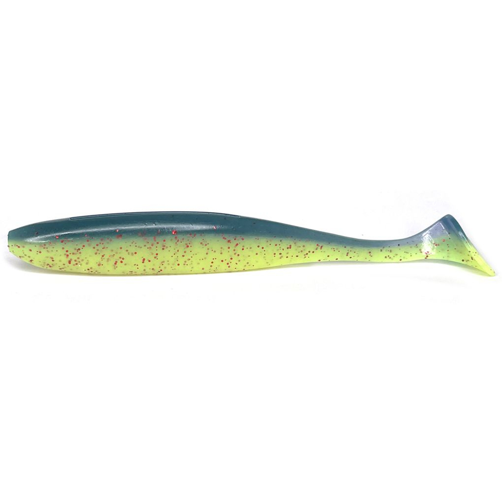 Силиконовая приманка Keitech Easy Shiner 3.0" #PAL01S Chartreuse Red Flake
