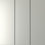 Выключатель трехклавишный без рамки Voltum S70 VLS030105