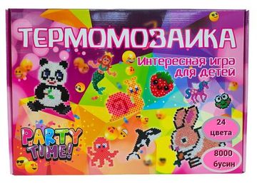 Термомозаика "Party Time" (большая) 8000шт / 24 цвета