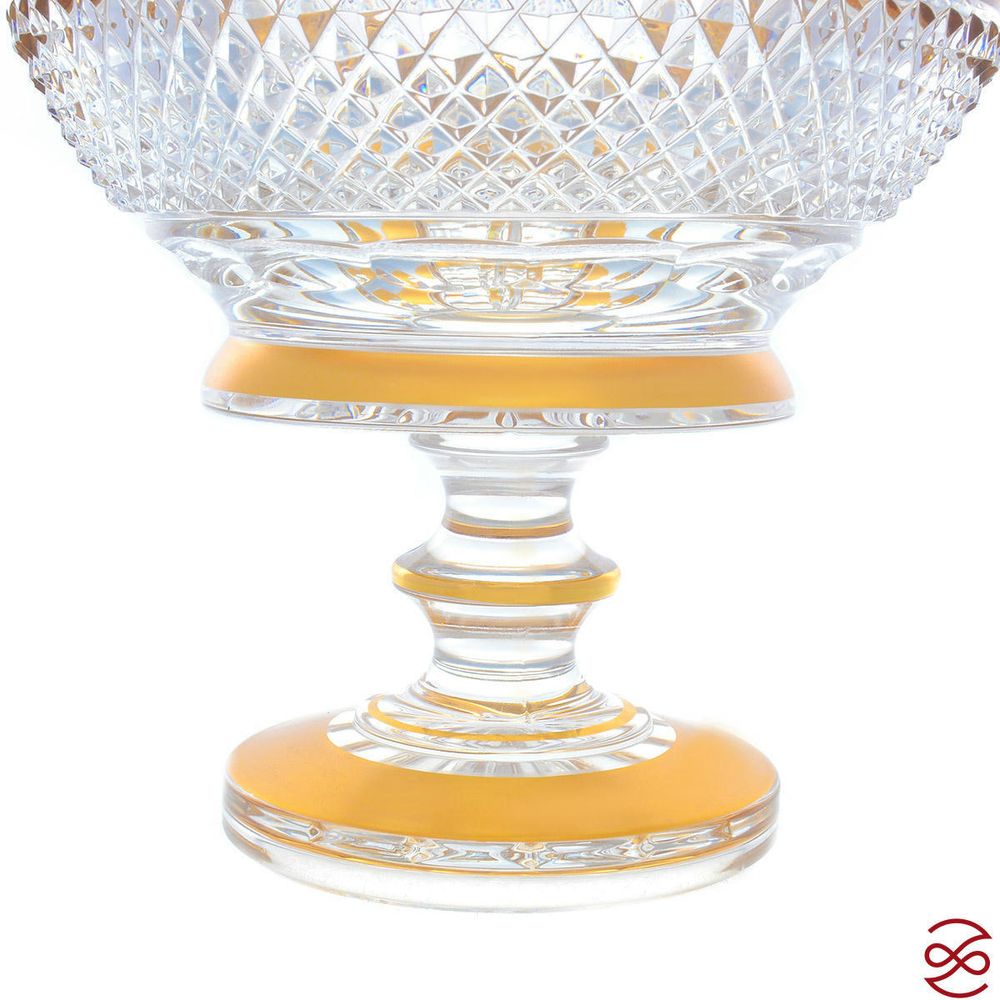 Конфетница Crystal Heart Золото 15см