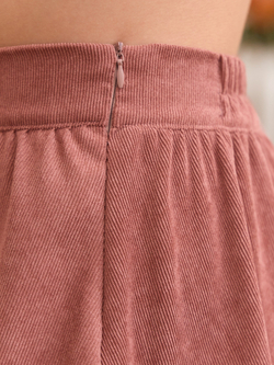 Юбка бохо вельветовая миди