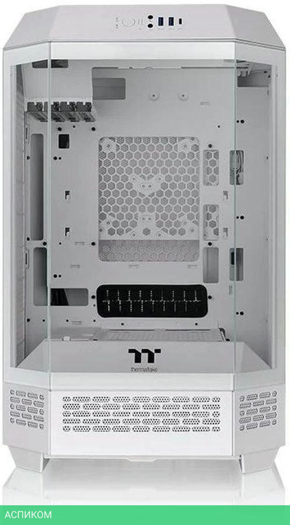 Корпус Thermaltake The Tower 300 Snow без БП белый (CA-1Y4-00S6WN-00)