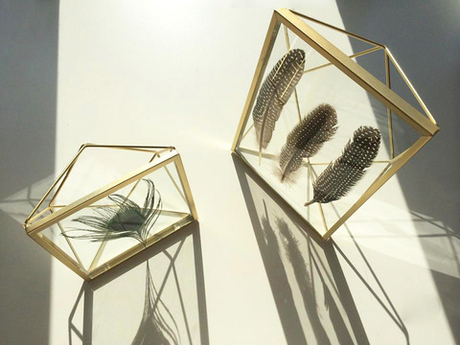 Фоторамка Prisma 10х15 золотистая Umbra