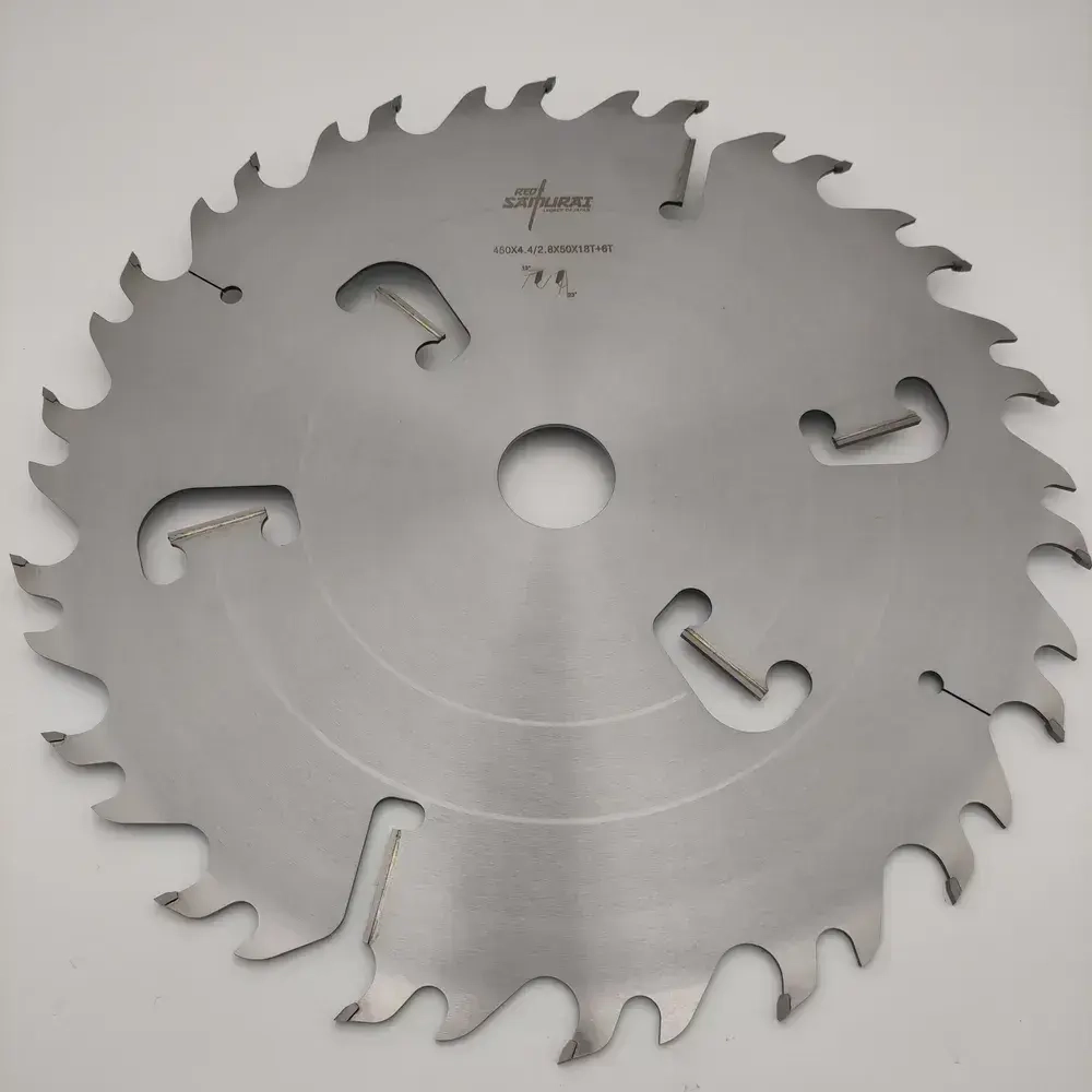 Диск пильный 450x50x4.4/2.8 z18+18+6 WZ RED SAMURAI