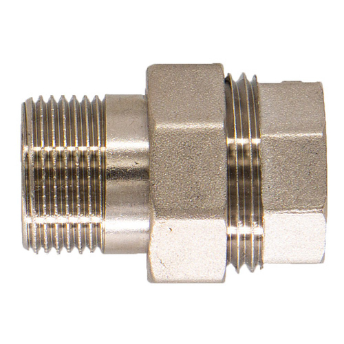 Соединитель CTM с накид. гайкой прямой г/ш 3/4"