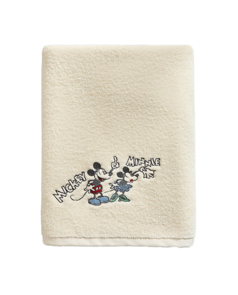 Zara Home Полотенце для лица и рук из хлопка, жёлтый