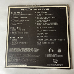 Винтажная виниловая пластинка LP Uriah Heep Live (Россия 1994)