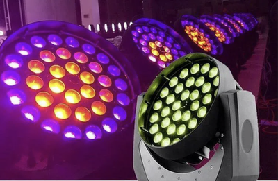 Вращающаяся голова PL Led Wash 36*15w (RGBWA, Zoom)