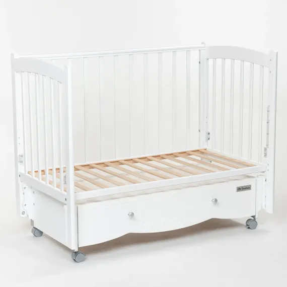 Детская кроватка Mr Sandman Pocket Белая