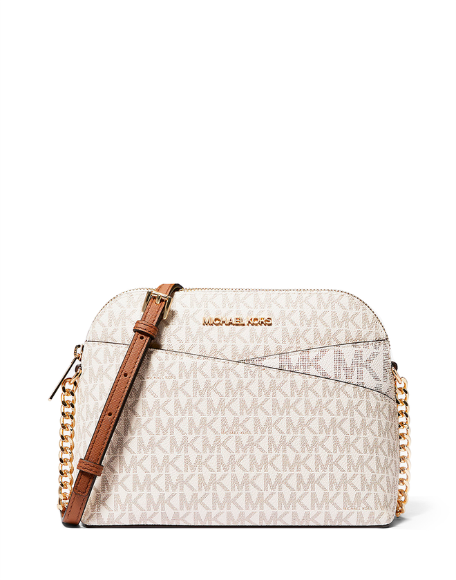 Кросс-боди Michael Kors Dome Logo | Бежевый с песочным