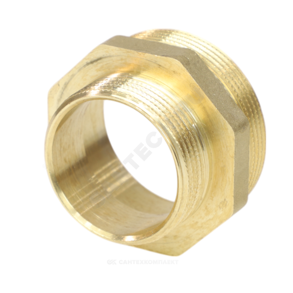 Ниппель латунь переходной Ду 20х15 (3/4"х1/2") НР LD LD.65.503.2015