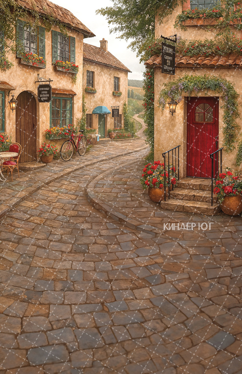 Фотофон "Улицы старинного города" арт. ФФ903-76