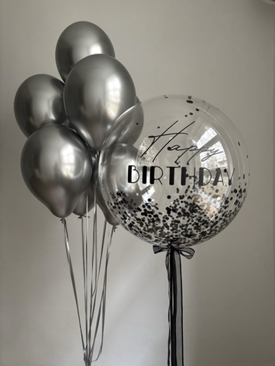 Набор для Мужчины 72 серебряно-чёрный