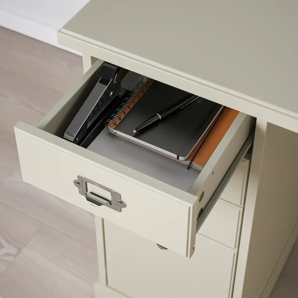 Письменный стол  - IKEA VEBJÖRN /VEBJОRN  /ВЕБЬЁРН  ИКЕА, 140х72 см, бежевый