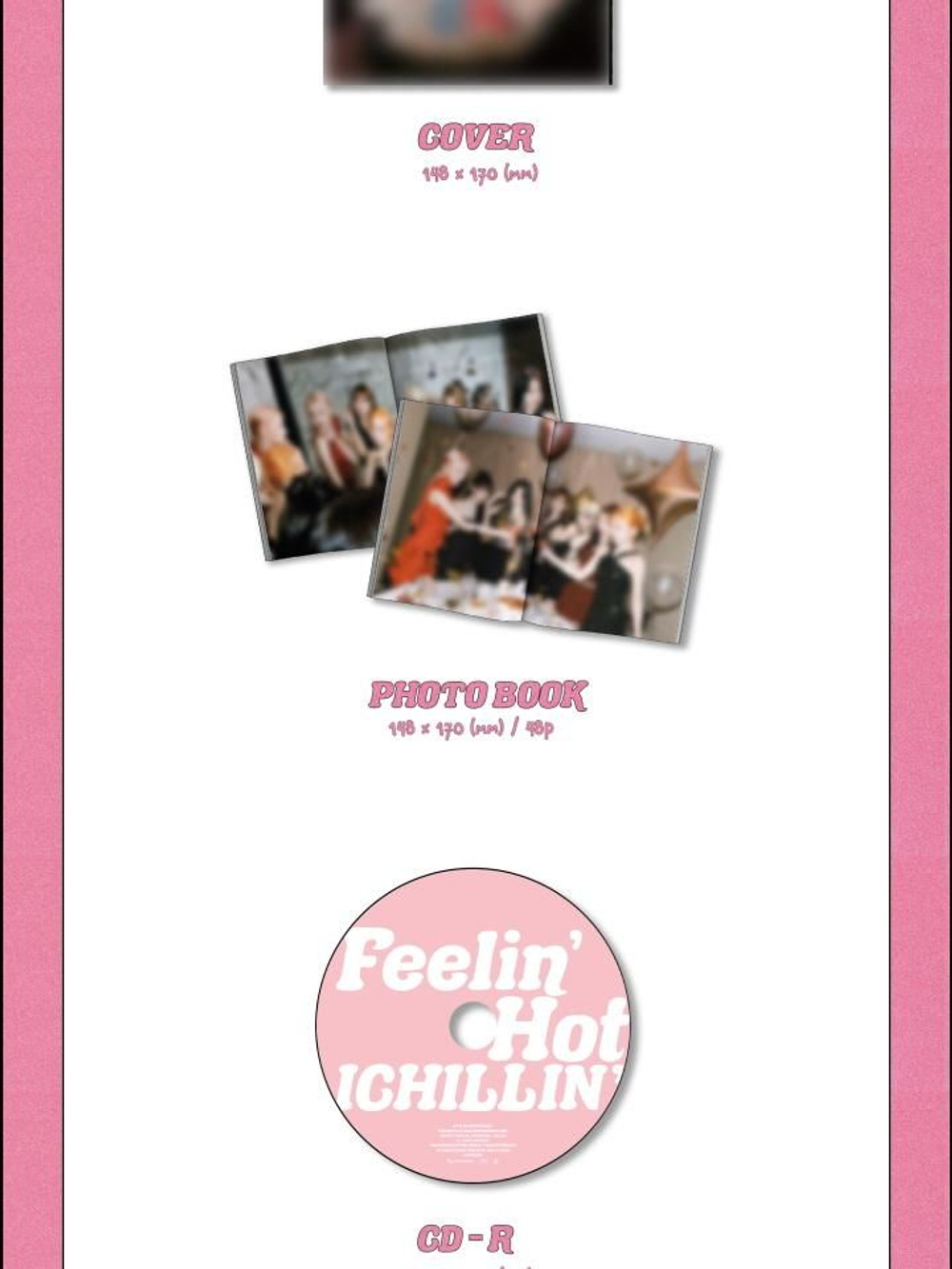 Альбом ICHILLIN' - FEELIN' HOT 3rd Mini Album