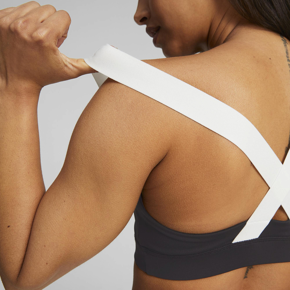 Женский топ-бра PUMA Mid Impact Puma Fit Bra
