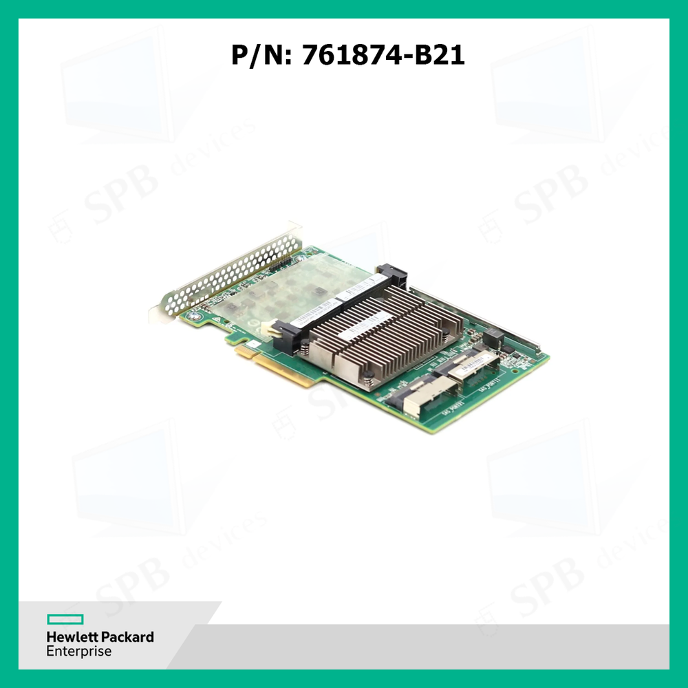 Контроллер HP SMART ARRAY P840/0GB 12GB 2-PORT SAS CONTROLLER 761874-B21, 761880-001