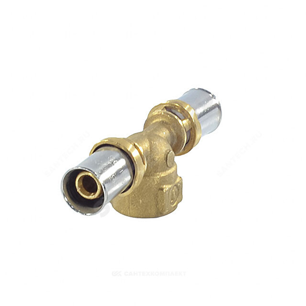 Тройник для МП/PE-X труб латунь пресс Дн 32х3/4"х32 ВР RM154 Giacomini RM154Y050