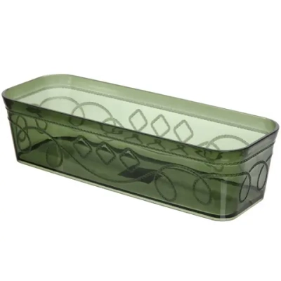 Контейнер для хранения «Пинто», цвет сине-зелёный, 30*10,5*7,5см